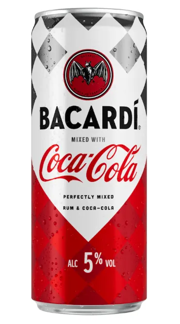 Bacardi and coca cola