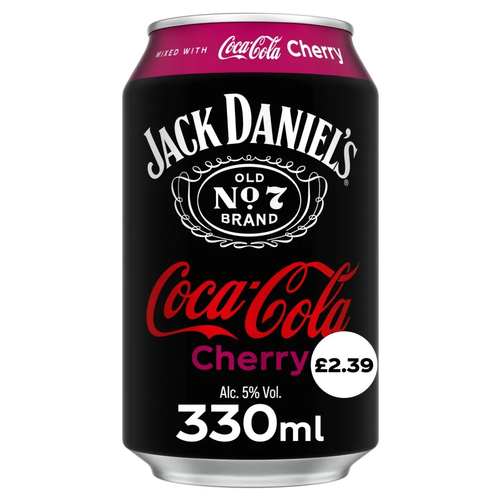 Jack daniels coke cherrypmâ£2.39