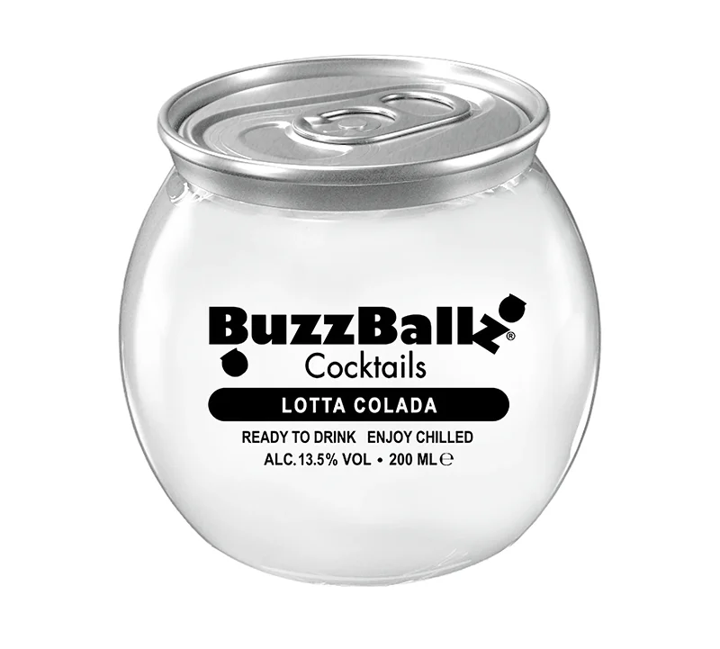 Buzz balls cocktails lotta colada