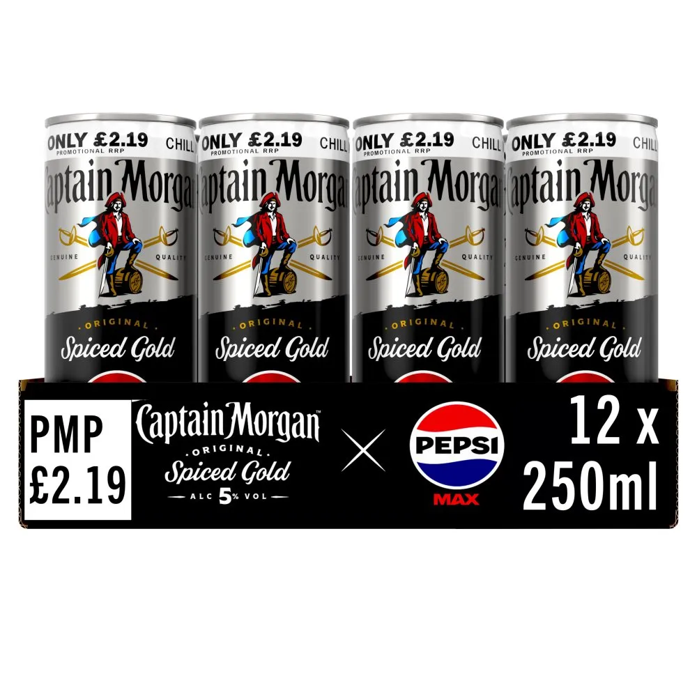 Captain Morgan pepsimax£2.19