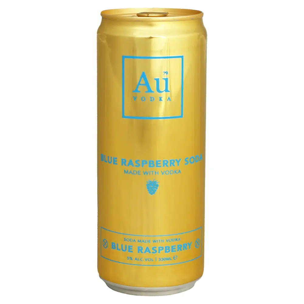 Au Vodka Raspberry Can