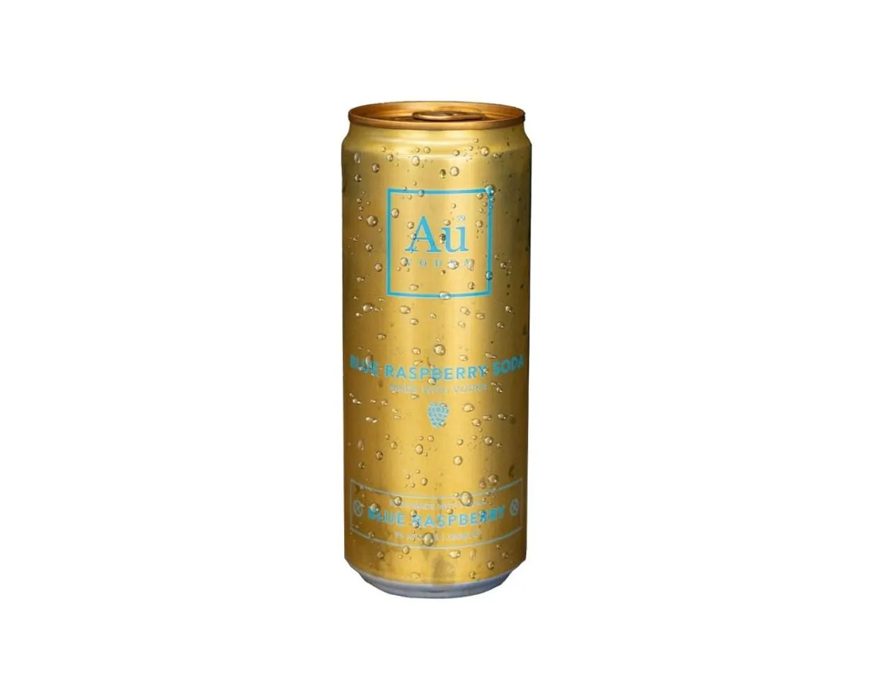 Au vodka raspberry can