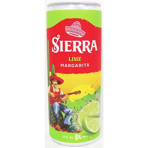 Sierra lime margarita 6%