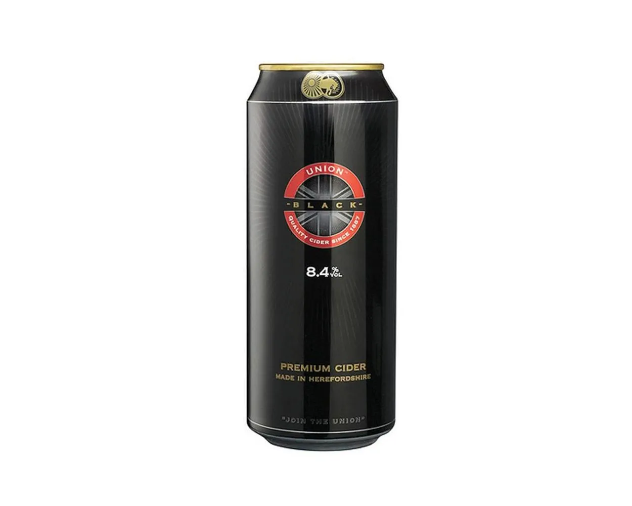 Union black cider 8.4%