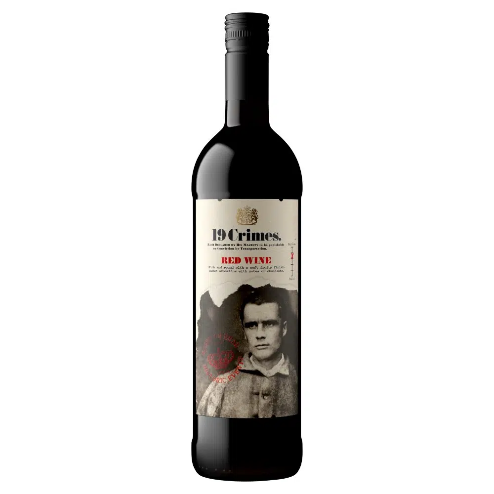 19 crimes red wine