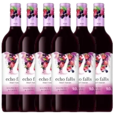 Echo falls fruit fusion rasberry&cassis 9%