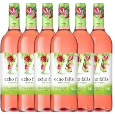 Echo falls fruit fusion strawberry&lime 9%