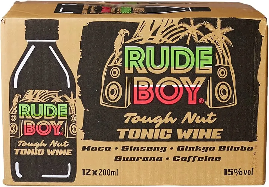 Rude boy tough nut tonic wine