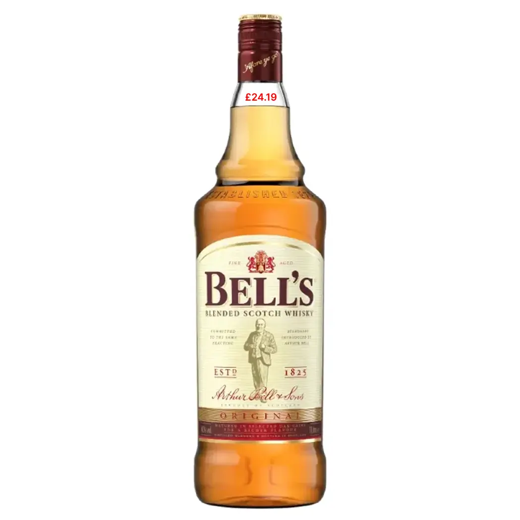 Bells whisky pmp â£24.19