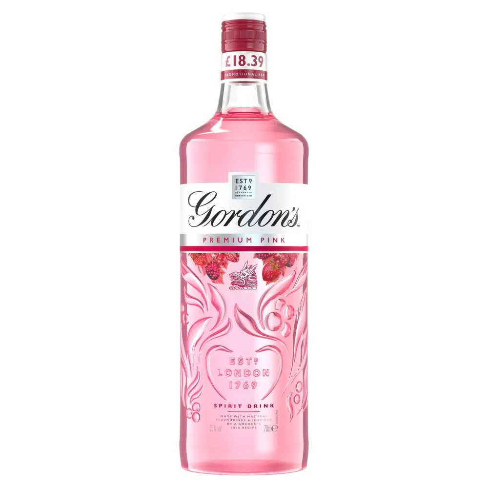 Gordons premium pink gin pmp â£18.39