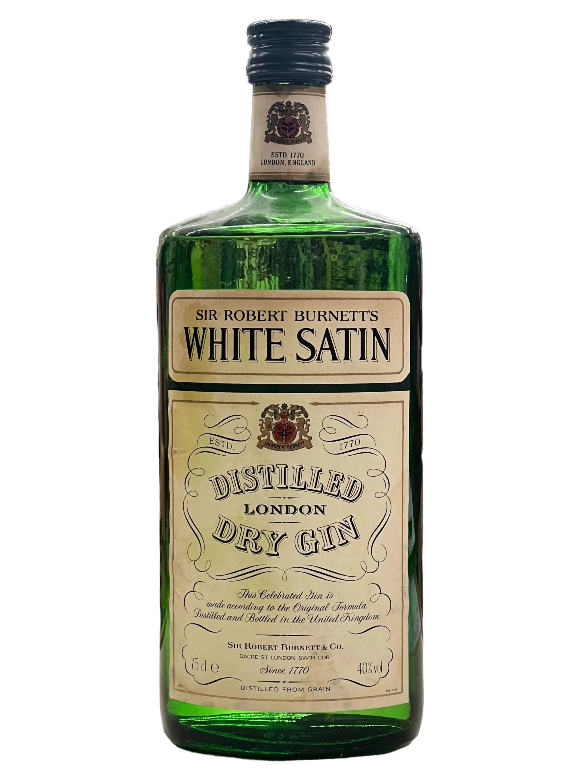 Sir roberts white satin gin
