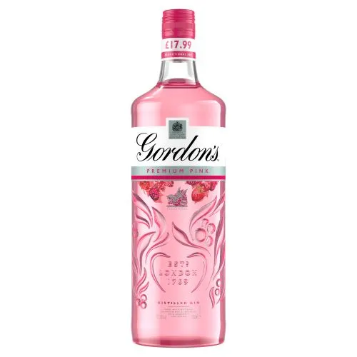 Gordons premium pink gin pm â£17.99