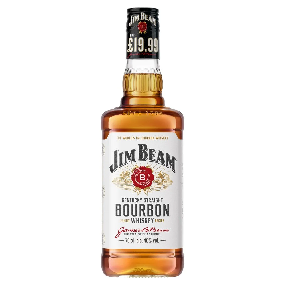 Jim beam white bourbon pmp â£19.99