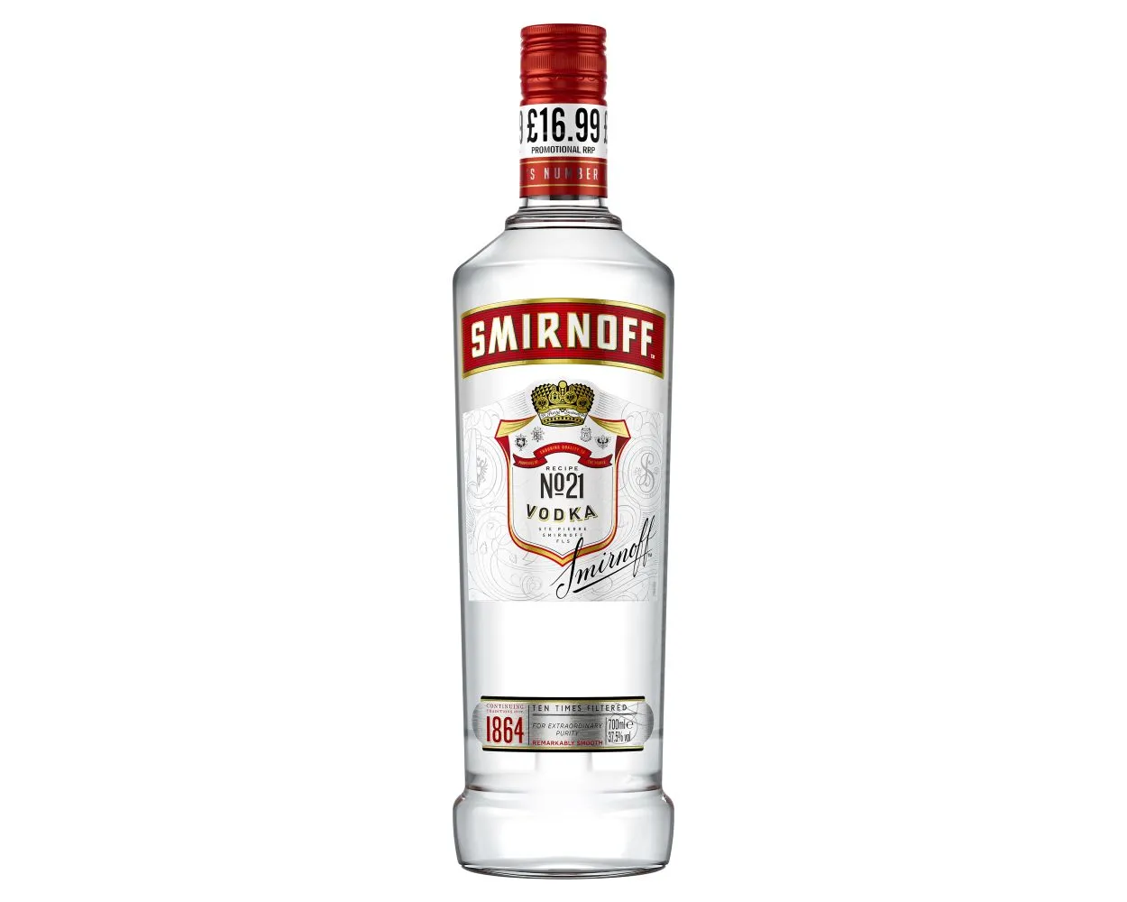 Smirnoff vodka pmpâ£17.59