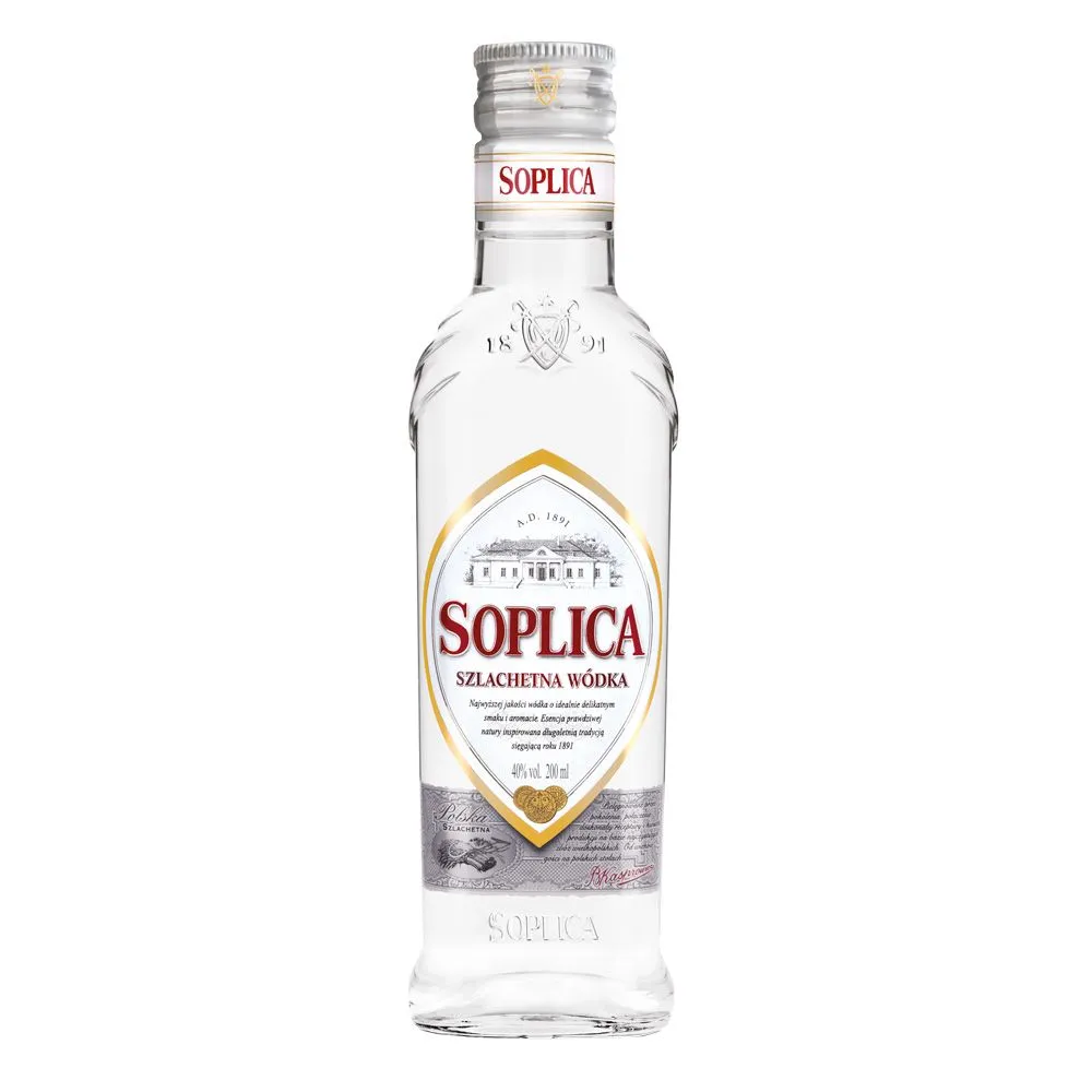 Soplica clear vodka 40%abv