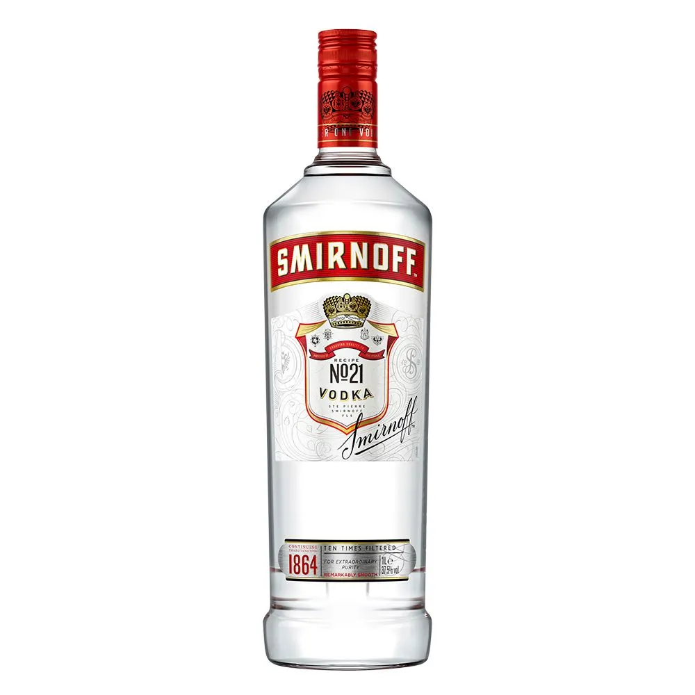 Smirnoff vodka red