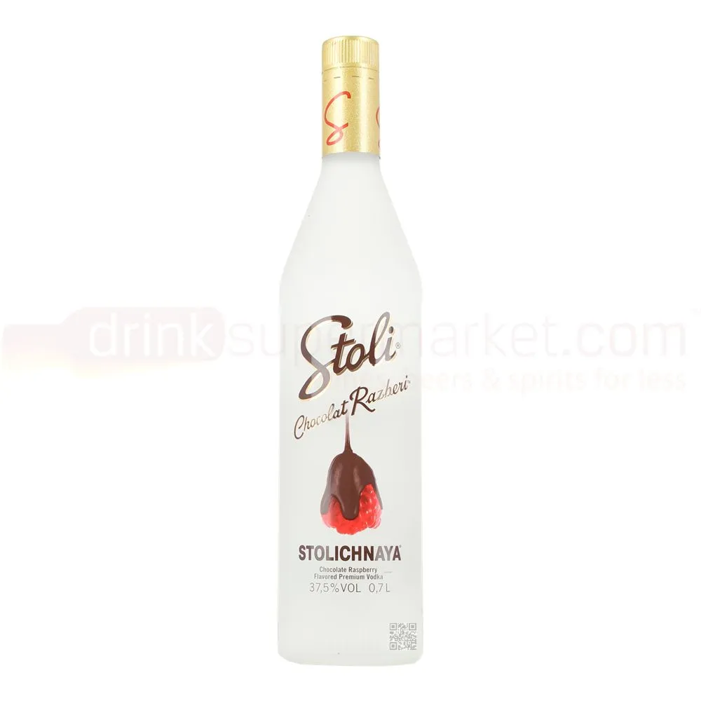 Stolichnaya vodka chocolate razberi