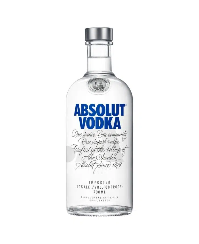 Absolut vodka blue