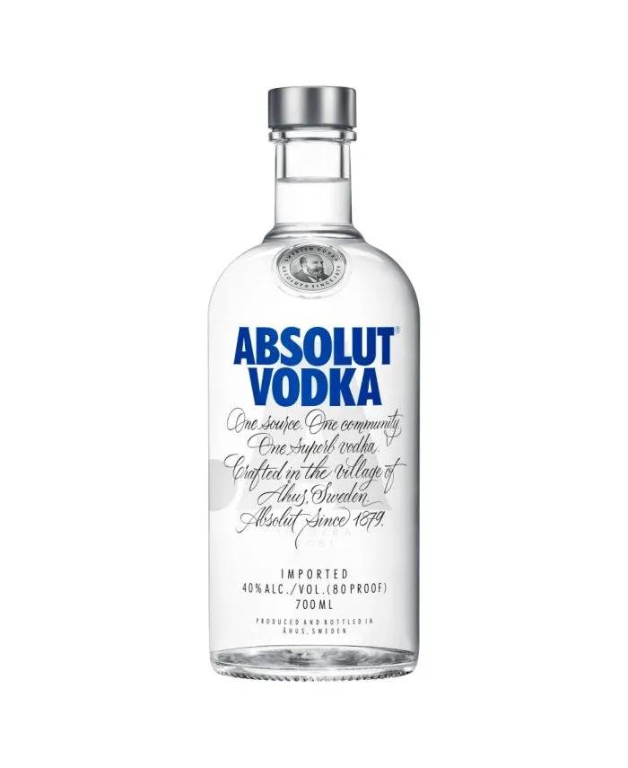Absolut vodka blue
