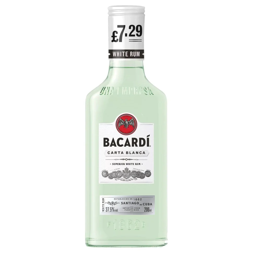 Bacardi Carta Blanca Rum PM £7.29