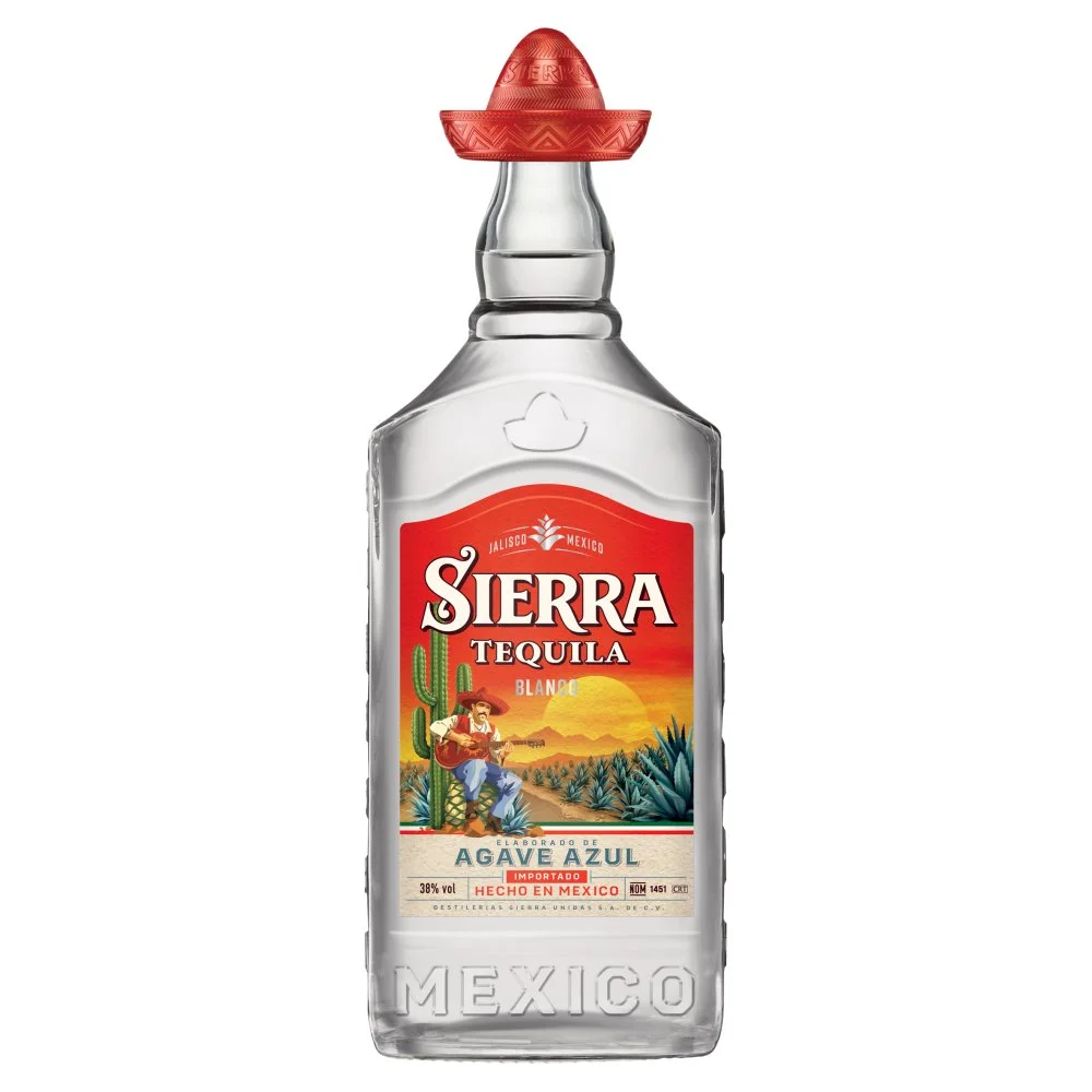 Sierra silver tequila