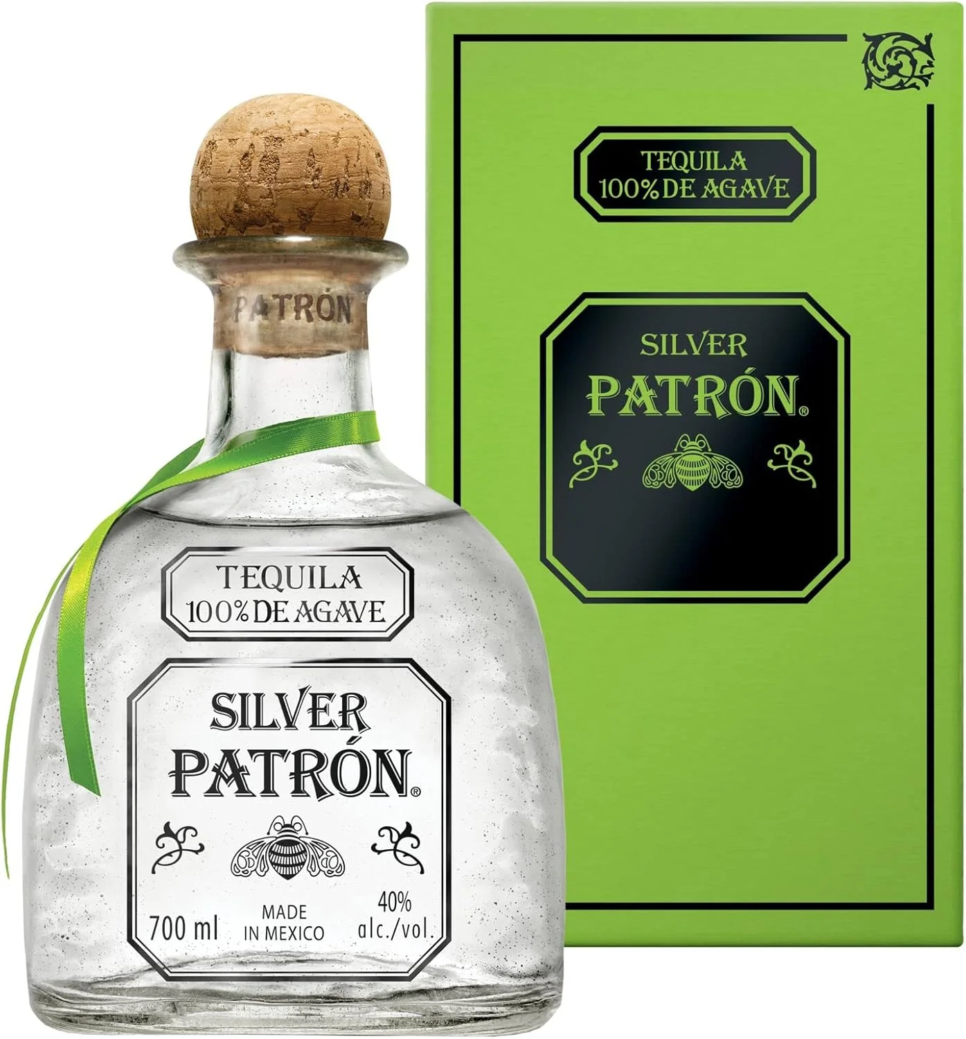 Patron silver tequila