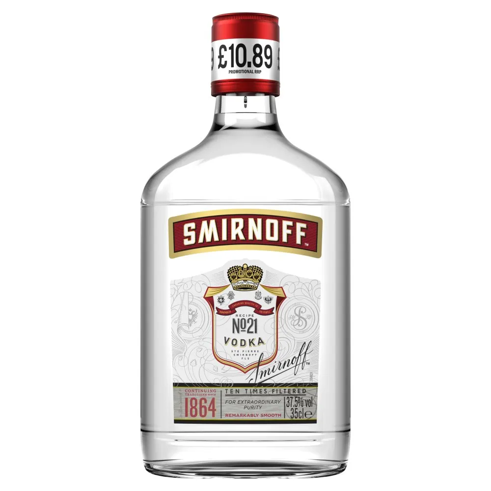 Smirnoff vodka pmp â£10.89