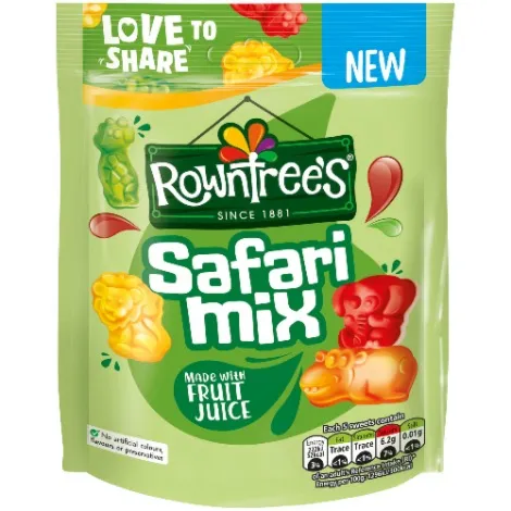 Rowntrees safari mix pouch