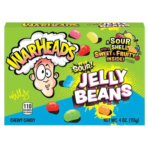 Warheads sour jelly beans