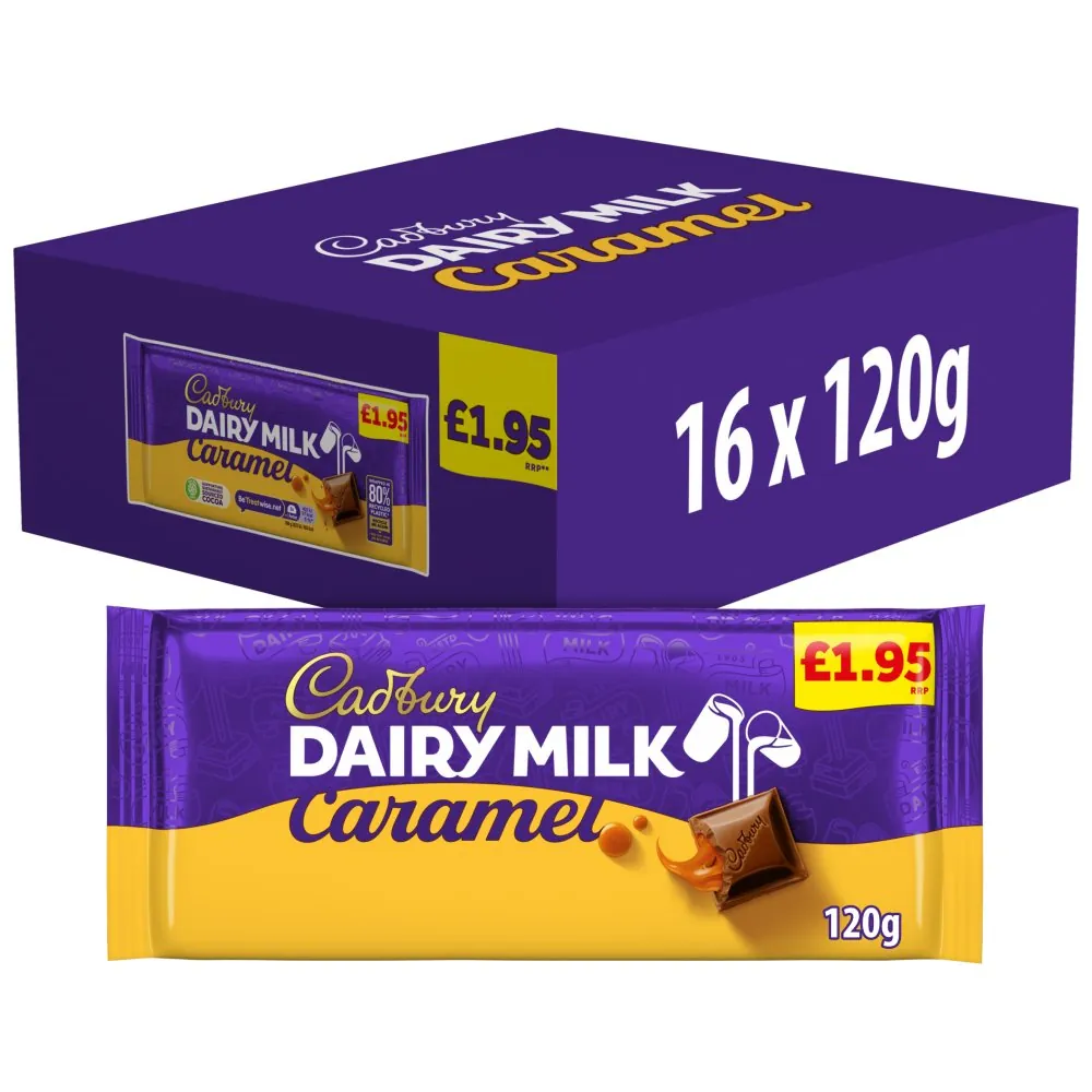 Cadbury dairymilk caramel bar pmp £1.95