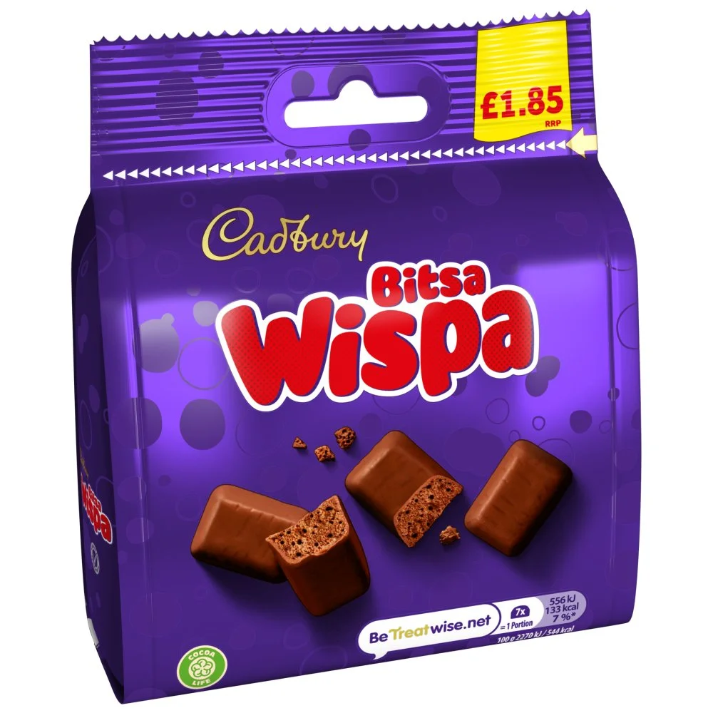 Cadbury bitsa wispa pmp£1.85