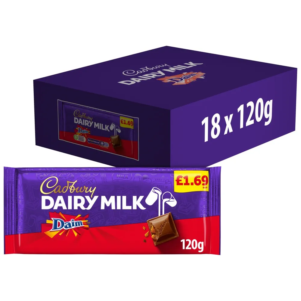 ***cadbury dairy milk daim pmp £1.69