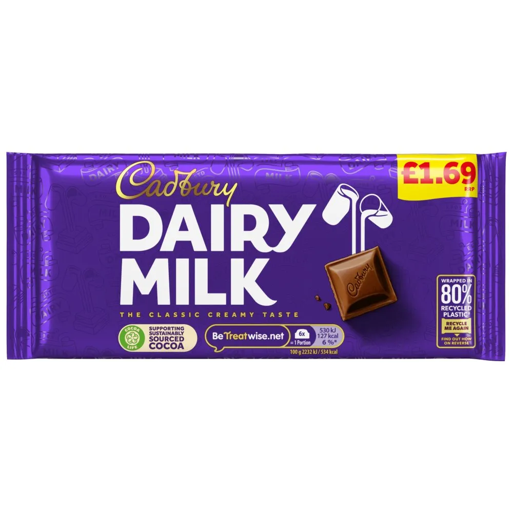 Cadburys Dairy Milk PM £1.69