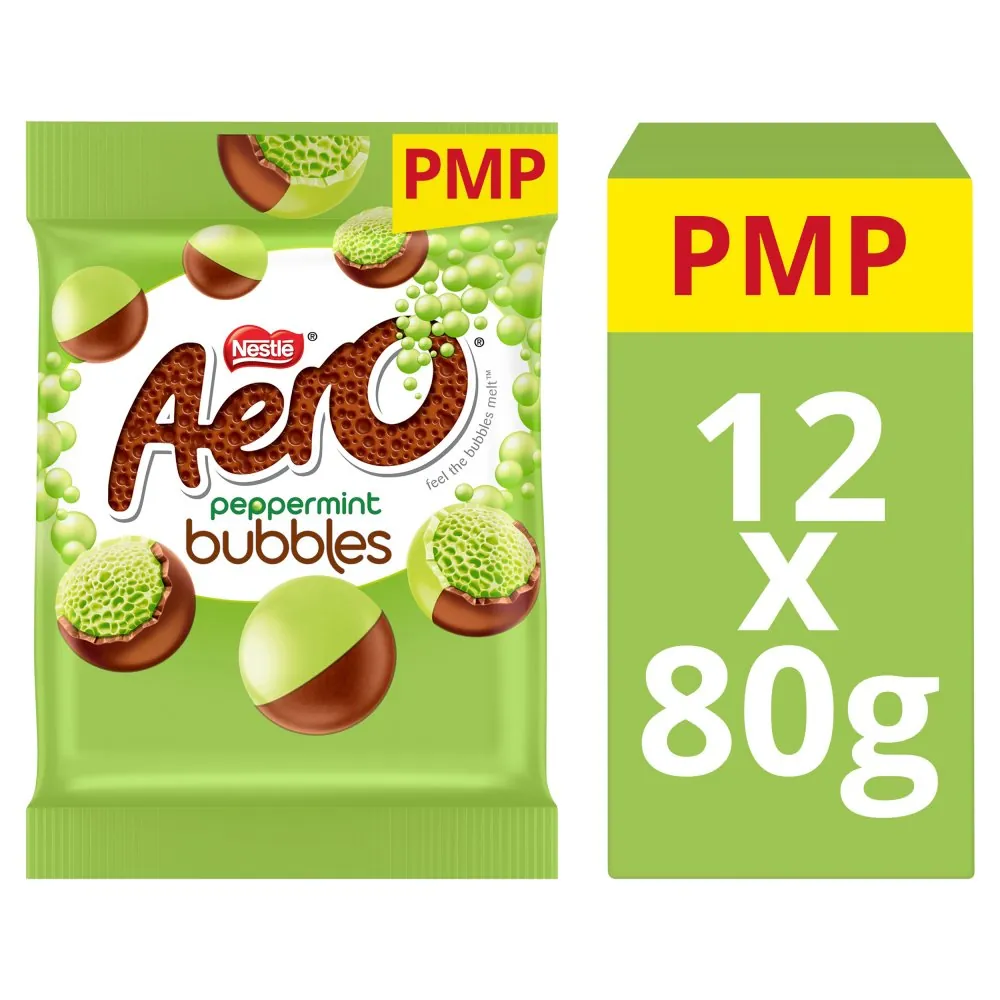Aero Peppermint Bubbles Hanging Bag PM £1.65