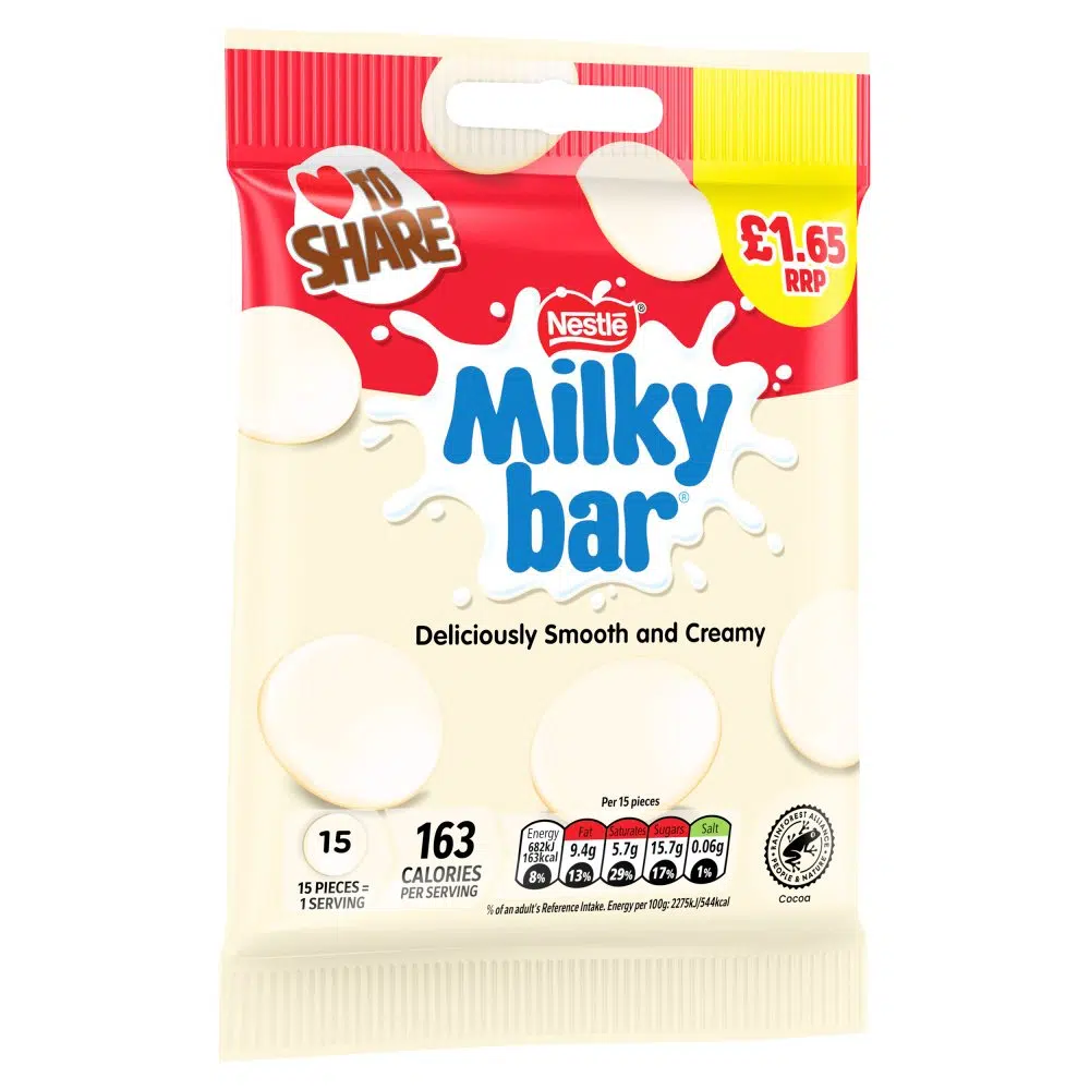 Milkybar giant buttons pmp £1.65