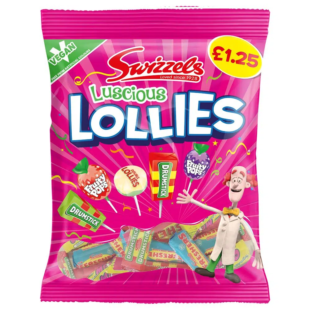 Swizzles luscious lollies pmp£1.25