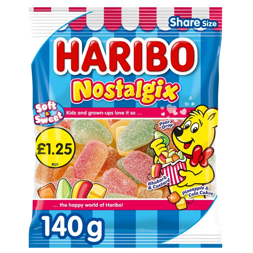 Haribo nostalgix pm£1.25