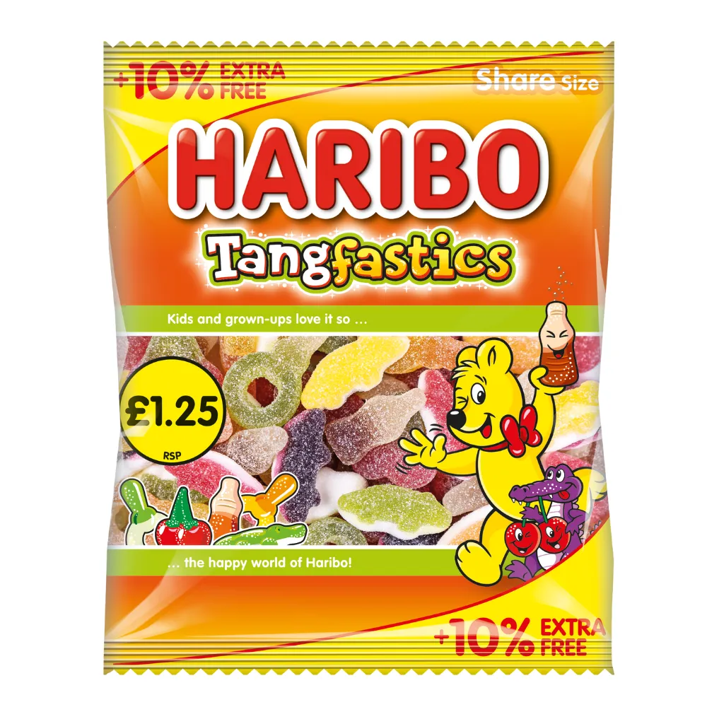Haribo tangfastics bag pm£1.25