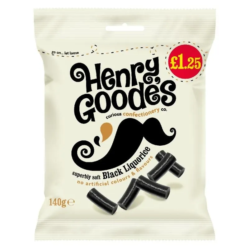 Henri goodes soft liquorice pm £1.25