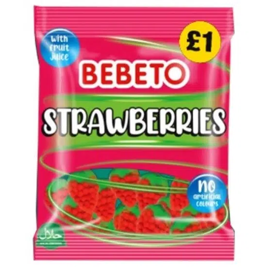 Bebeto Strawberry Pencil PM £1.00