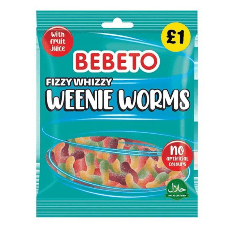 Bebeto Wennie Worms PM £1.00