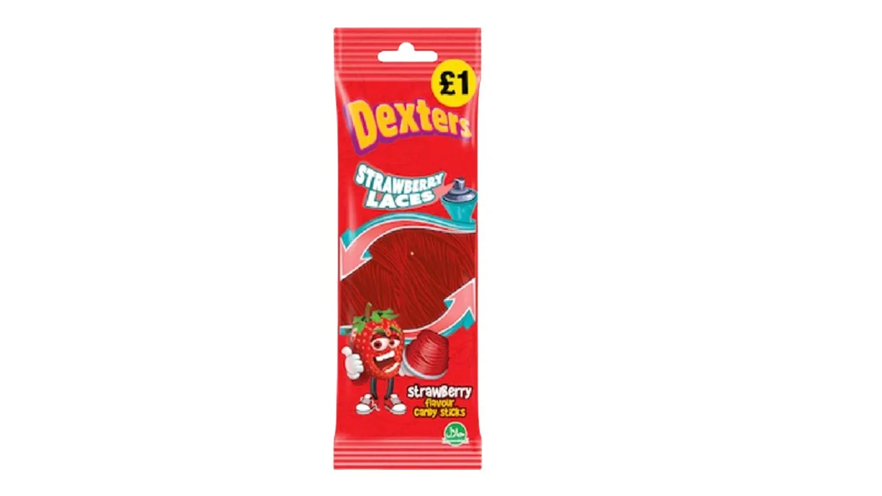 Dexter Strawberry Laces PM £1.00