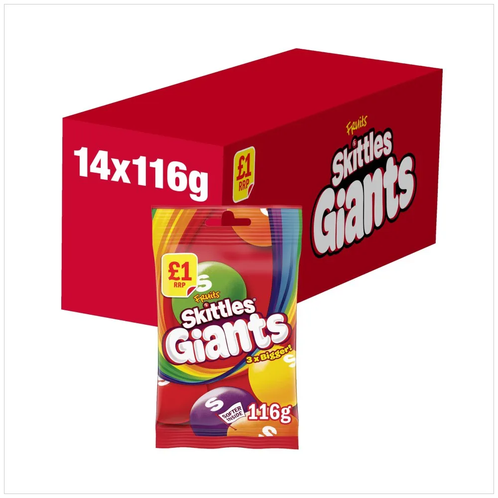 Skittles giant pm £1
