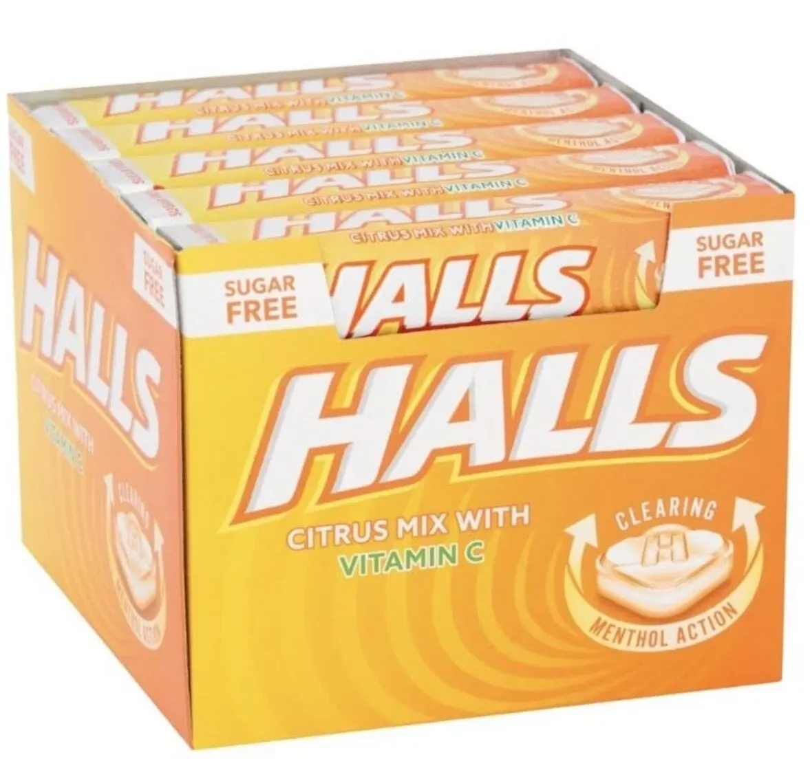 Halls menthol citrus
