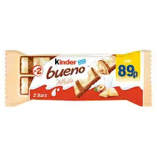 Kinder Bueno White PM £0.89