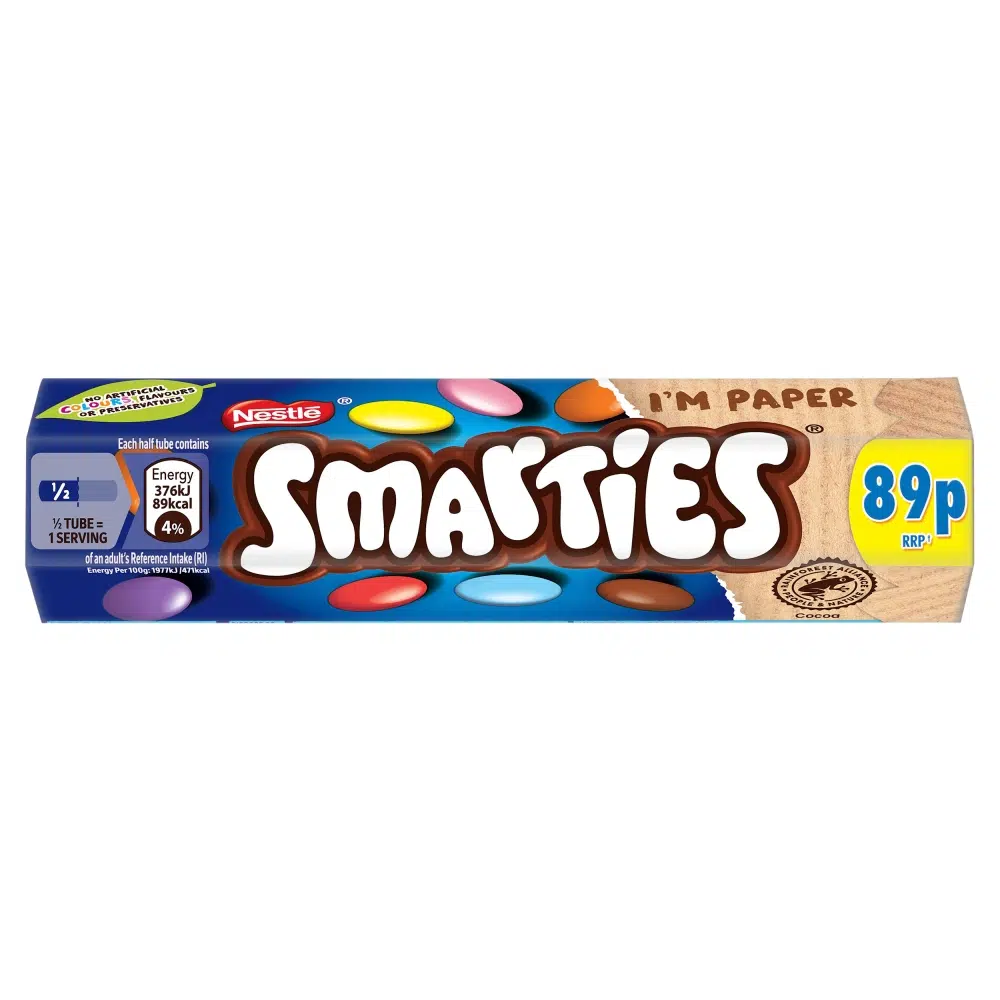 Smarties Hexatube PM £0.89