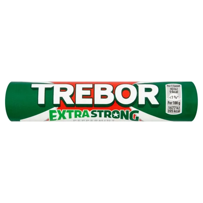 ***trebor extra strong peppermints