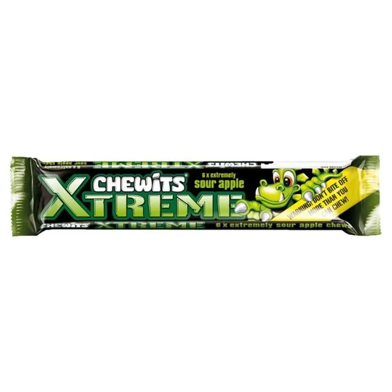 Chewits extreme sour apple