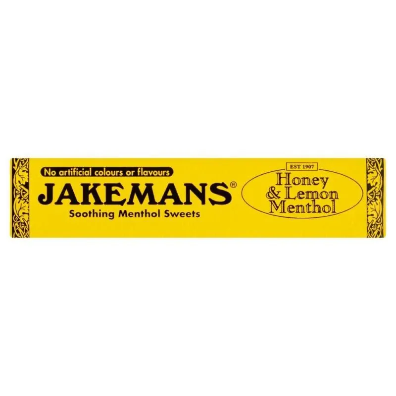 Jakemans stick honey & lemon