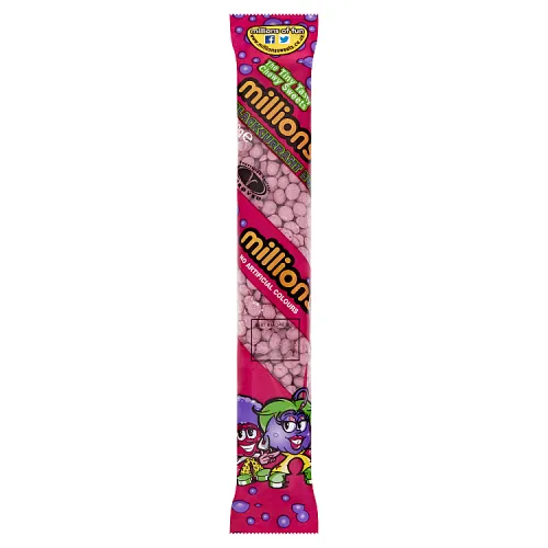 Millions blackcurrant tubes